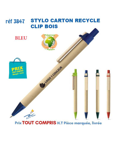 STYLO KRAFT REF 3847 3847 Stylos Bois, carton, recyclé  0,89 €