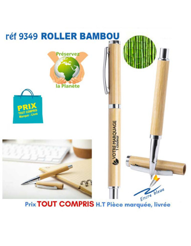 ROLLER BAMBOU REF 9349 9349 Stylos Bois, carton, recyclé  3,98 €