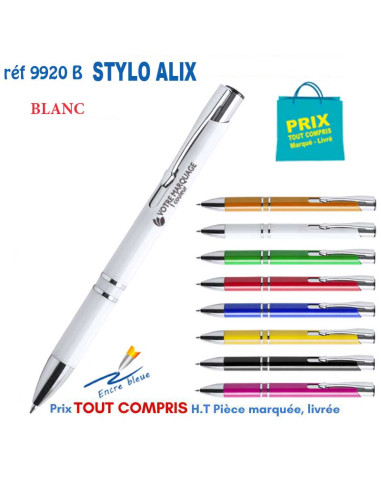 STYLO ALIX REF 9920 B 9920 B Stylos plastiques  0,89 €