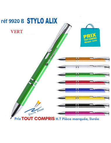 STYLO ALIX REF 9920 B 9920 B Stylos plastiques  0,89 €