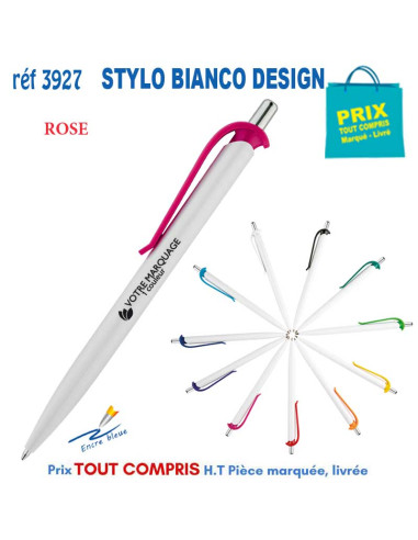 STYLO BIANCO DESIGN REF 3927 3927 Stylos plastiques  0,79 €