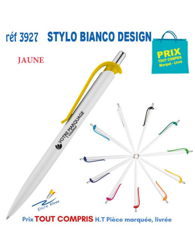 STYLO BIANCO DESIGN REF 3927 3927 Stylos plastiques  0,79 €