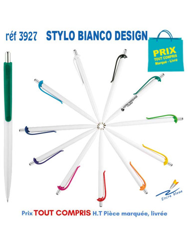 STYLO BIANCO DESIGN REF 3927 3927 Stylos plastiques  0,79 €