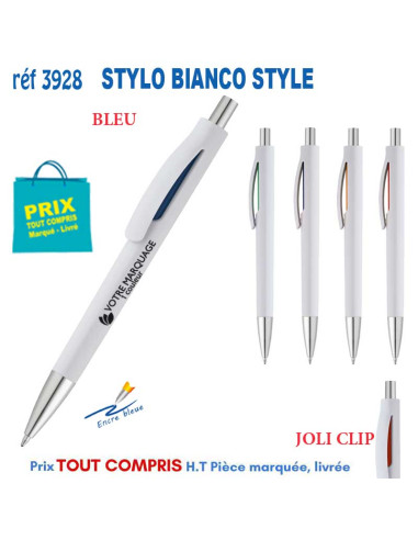 STYLO BIANCO STYLE REF 3928 3928 Stylos plastiques  0,87 €