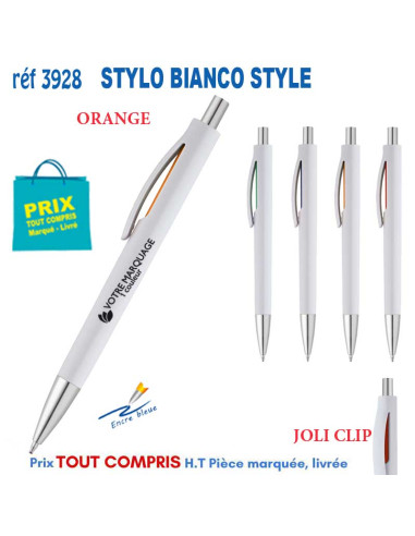 STYLO BIANCO STYLE REF 3928 3928 Stylos plastiques  0,87 €