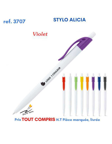 STYLO ALICIA REF 3707 3707 Stylos plastiques  0,72 €