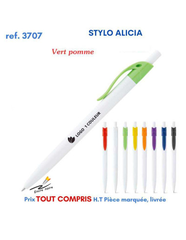 STYLO ALICIA REF 3707 3707 Stylos plastiques  0,72 €