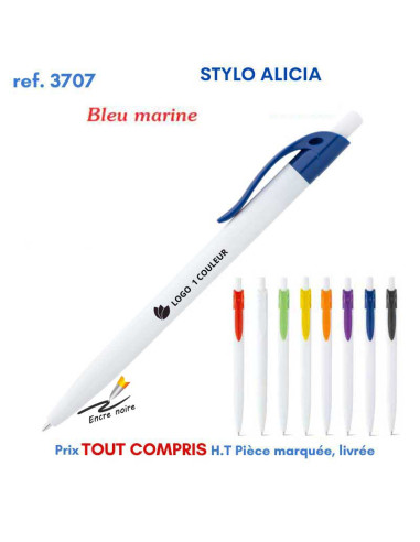 STYLO ALICIA REF 3707 3707 Stylos plastiques  0,72 €