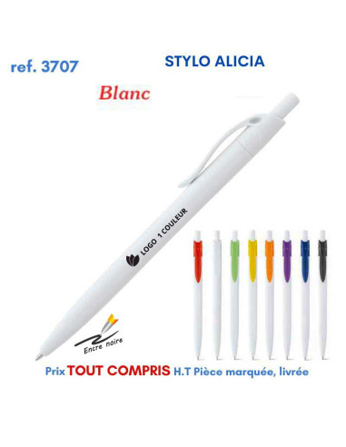 STYLO ALICIA REF 3707 3707 Stylos plastiques  0,72 €