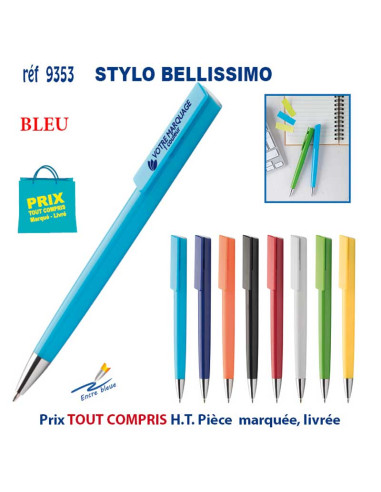 STYLO PLASTIQUE BELLISSIMO REF 9353 9353 Stylos plastiques  1,00 €