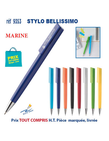 STYLO PLASTIQUE BELLISSIMO REF 9353 9353 Stylos plastiques  1,00 €