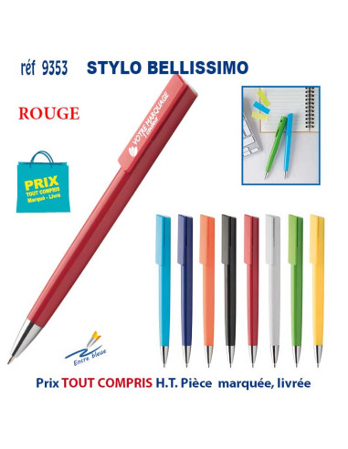 STYLO PLASTIQUE BELLISSIMO REF 9353 9353 Stylos plastiques  1,00 €