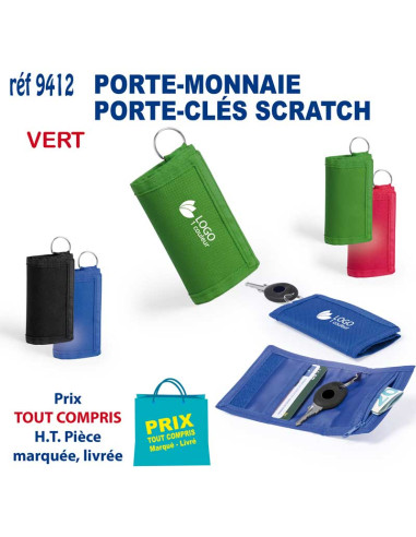 PORTE-MONNAIE PORTE-CLES SCRATCH REF 9412 9412 DIVERS OBJETS PUBLICITAIRES  3,19 €