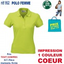 POLO FEMME 210 GRS 952 POLOS PUBLICITAIRES PERSONNALISES  7,43 €