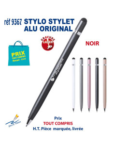 STYLO STYLET ALU ORIGINAL REF 9367 9367 STYLOS PUBLICITAIRES PERSONNALISES  3,37 €