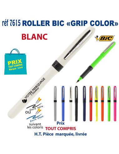 ROLLER BIC GRIP COLOR REF 7615 7615 Stylos plastiques  1,41 €