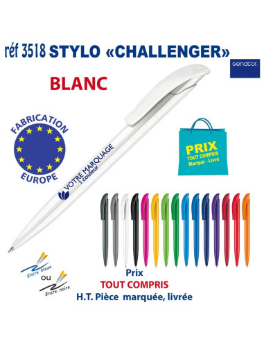 STYLO CHALLENGER POLISHED REF 3518 3518 Stylos plastiques  0,77 €