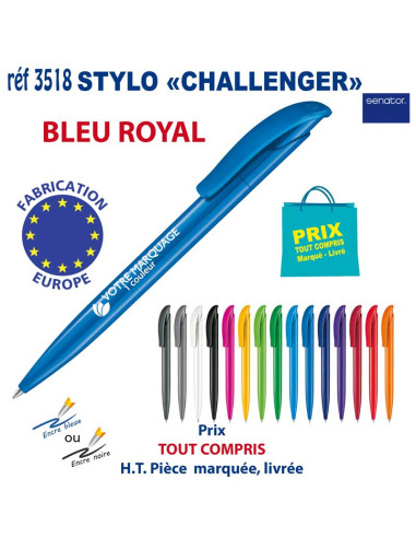 STYLO CHALLENGER POLISHED REF 3518 3518 Stylos plastiques  0,77 €