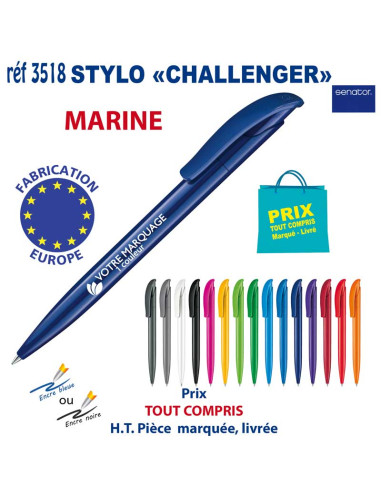 STYLO CHALLENGER POLISHED REF 3518 3518 Stylos plastiques  0,77 €