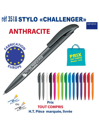 STYLO CHALLENGER POLISHED REF 3518 3518 Stylos plastiques  0,77 €