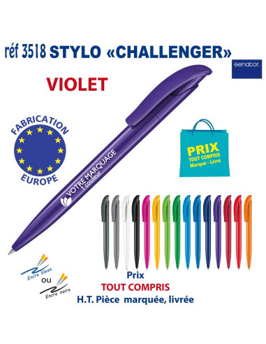 STYLO CHALLENGER POLISHED REF 3518 3518 Stylos plastiques  0,77 €