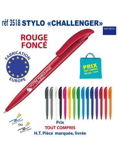 STYLO CHALLENGER POLISHED REF 3518 3518 Stylos plastiques  0,77 €