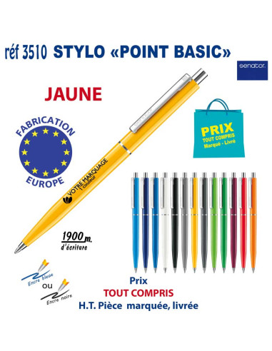 STYLO POINT BASIC REF 3510 3510 Stylos plastiques  0,56 €