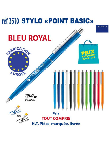 STYLO POINT BASIC REF 3510 3510 Stylos plastiques  0,56 €