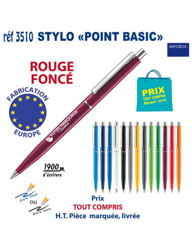 STYLO POINT BASIC REF 3510 3510 Stylos plastiques  0,56 €