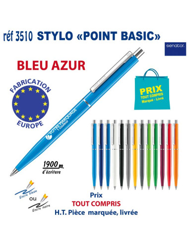 STYLO POINT BASIC REF 3510 3510 Stylos plastiques  0,56 €