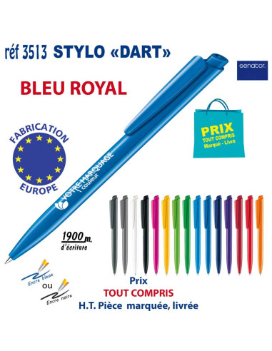 STYLO DART REF 3513 3513 Stylos plastiques  0,42 €