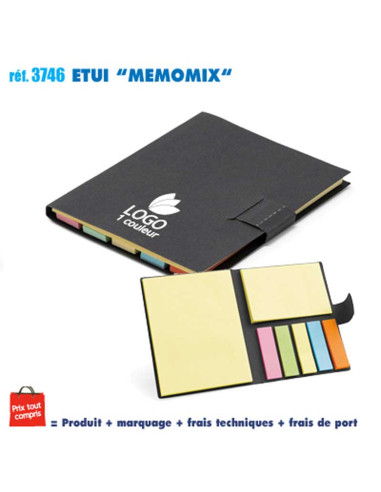 ETUI MEMOMIX REF 3746 3746 bloc notes - bloc mémos  2,05 €