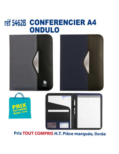 CONFERENCIER A4 ONDULO REF 5462 B 5462 conférenciers personnalisés  12,73 €