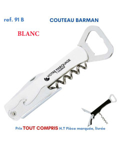 COUTEAU BARMAN REF 91 B 91 B ARTICLES PUBLICITAIRES POUR LE VIN  2,83 € 2