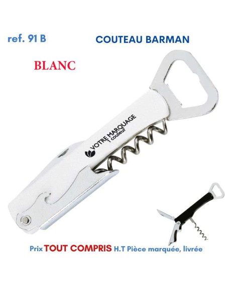 COUTEAU BARMAN REF 91 B 91 B ARTICLES PUBLICITAIRES POUR LE VIN  2,83 €