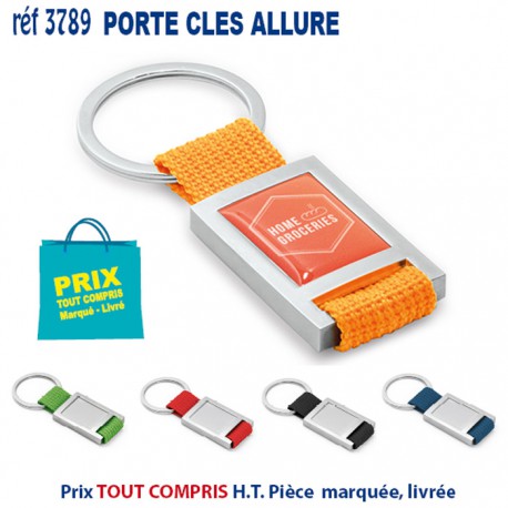 PORTE CLES ALLURE REF 3789 3789 PORTE CLES EN METAL  1,51 €