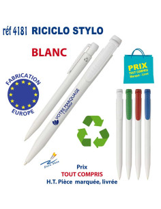 RICICLO REF 4181 4181 Stylos plastiques  1,07 € 2