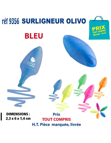 SURLIGNEUR OLIVO REF 9356 9356 Surligneur  1,73 €