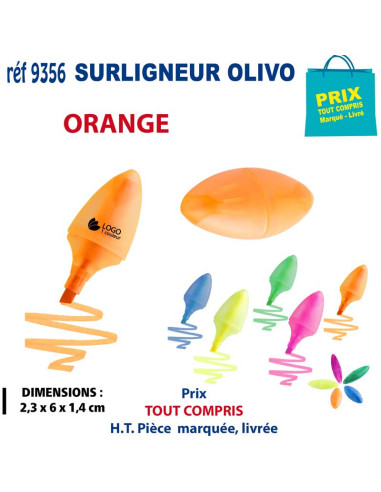 SURLIGNEUR OLIVO REF 9356 9356 Surligneur  1,73 €