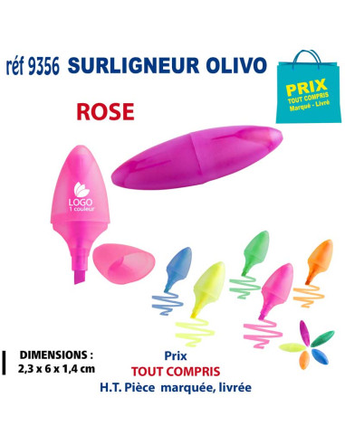 SURLIGNEUR OLIVO REF 9356 9356 Surligneur  1,73 €