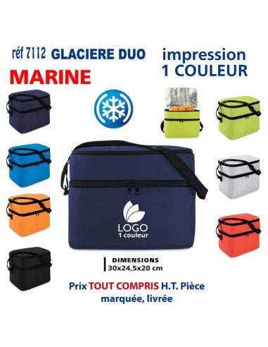 GLACIERE DUO REF 7112 PROMO 7112 GLACIERES PUBLICITAIRES PERSONNALISEES  9,40 €