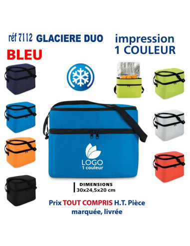 GLACIERE DUO REF 7112 PROMO 7112 GLACIERES PUBLICITAIRES PERSONNALISEES  9,40 €