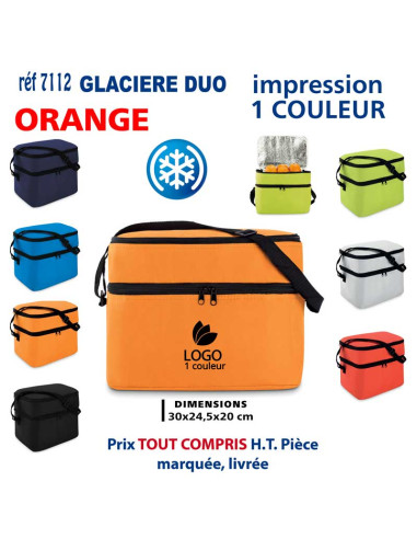 GLACIERE DUO REF 7112 PROMO 7112 GLACIERES PUBLICITAIRES PERSONNALISEES  9,40 €