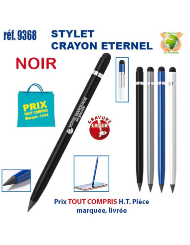STYLET CRAYON ETERNEL REF 9368 9368 Stylos Divers : pointeur laser, stylo lampe...  1,98 €