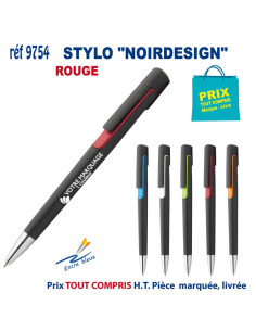 STYLO "NOIRDESIGN" REF 9754 9754 STYLOS PUBLICITAIRES PERSONNALISES  1,83 € 2