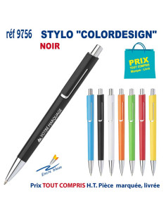 STYLO "COLORDESIGN" REF 9756 9756 STYLOS PUBLICITAIRES PERSONNALISES  1,03 € 2