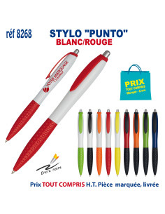 STYLO "PUNTO" REF 8268 8268 STYLOS PUBLICITAIRES PERSONNALISES  0,84 € 2