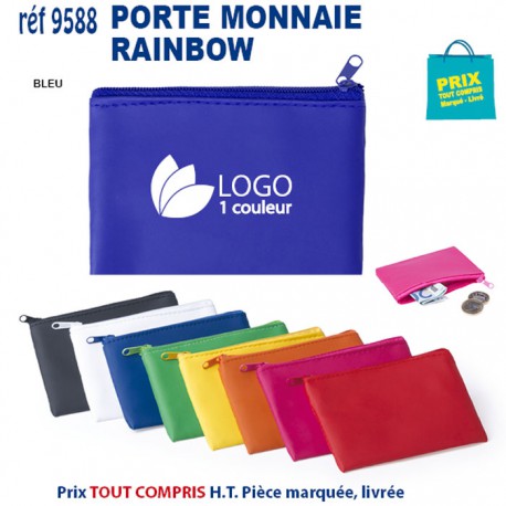 PORTE MONNAIE RAINBOW REF 9588 9588 PORTE MONNAIE PUBLICITAIRES  0,77 €