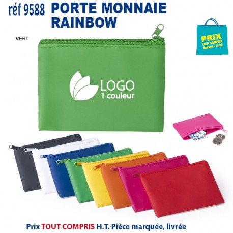 PORTE MONNAIE RAINBOW REF 9588 9588 PORTE MONNAIE PUBLICITAIRES  0,77 €