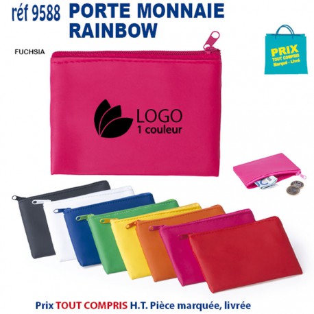 PORTE MONNAIE RAINBOW REF 9588 9588 PORTE MONNAIE PUBLICITAIRES  0,77 €